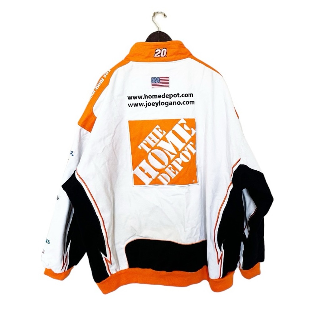 Vintage Chase Authentics Nascar Home Depot Joey Logano Jacket Size 4XL - Picture 3 of 11